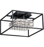 ET2 - E23300-20BK - Zephyr 15.75" Flush Mount by ET2