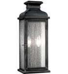 Visual Comfort Studio - Pediment 18.13" Outdoor Wall Sconce by Visual Comfort Studio