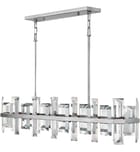 Fredrick Ramond - FR39216PNI - Odette 8.25" Chandelier by Fredrick Ramond