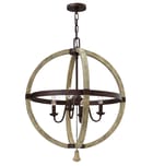 Fredrick Ramond - FR40564IRR - Middlefield 24" Chandelier by Fredrick Ramond