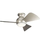 Kichler - 330150NI - Sola Flush Mount Fan by Kichler