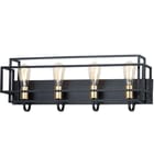 Maxim Lighting - 10244BKSBR - Liner 28.5" Bath Vanity Light by Maxim Lighting