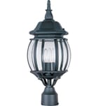 Maxim Lighting - 1035BK - Crown Hill 21" 3 Light Outdoor Post Light by Maxim Lighting