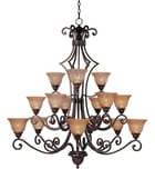 Maxim Lighting - 11239SAOI - Symphony 49" Chandelier by Maxim Lighting