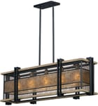 Maxim Lighting - 27567BKBWAB - Boundry 45.25" Pendant by Maxim Lighting
