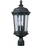 Maxim Lighting - 3022CDBZ - Dover 25.5" 3 Light Incandescent Outdoor Post Light by Maxim Lighting
