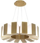 Modern Forms - PD-75934-AB - Chronos 34" Chandelier by Modern Forms