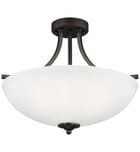 Generation Lighting - Geary 18.63" Semi-Flush by Generation Lighting