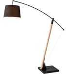 Seed Design - SQ-603FLR-BK - Archer 72.4 - 87.4" Floor Lamp by Seed Design