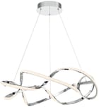 dweLED - PD-47828-CH - Interlace 28" Pendant by dweLED