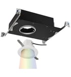 WAC Lighting - R3ARDT-FCC24-WT - Aether Color Changing Flood Beam Round 3.5" Recessed Trim by WAC Lighting