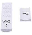 WAC Lighting - RC20-WT - 6Speed Ceiling Fan Wireless Bluetooth Remote Control Wall Cradle by WAC Lighting