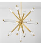 Corbett Lighting - 452-50-VB - Atom 50" Chandelier by Corbett Lighting - Image 5