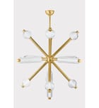 Corbett Lighting - 452-50-VB - Atom 50" Chandelier by Corbett Lighting - Image 2