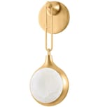 Corbett Lighting - 465-01-VGL - Riviere 15.25" Wall Sconce by Corbett Lighting