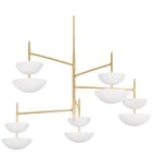 Corbett Lighting - 477-55-VGL/GSW - Evander 55" Chandelier by Corbett Lighting