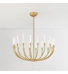 Corbett Lighting - 481-28-VB - Amalthea 28" Chandelier by Corbett Lighting - Image 5