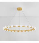 Corbett Lighting - 484-45-VB - Linus 45.25" Chandelier by Corbett Lighting - Image 5