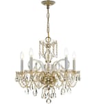 Crystorama - 1005-PB-CL-MWP - Traditional Crystal 22" Chandelier by Crystorama