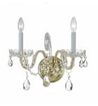 Crystorama - Traditional Crystal 15" Wall Sconce by Crystorama