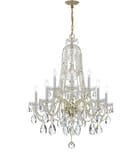 Crystorama - 1110-PB-CL-MWP - Traditional Crystal 32" Chandelier by Crystorama