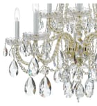 Crystorama - 1110-PB-CL-MWP - Traditional Crystal 32" Chandelier by Crystorama - Image 3
