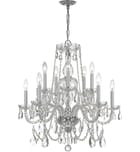 Crystorama - 1130-CH-CL-MWP - Traditional Crystal 26" Chandelier by Crystorama