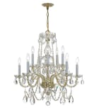 Crystorama - 1130-PB-CL-MWP - Traditional Crystal 26" Chandelier by Crystorama