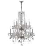 Crystorama - 1137-CH-CL-MWP - Traditional Crystal 26" Chandelier by Crystorama
