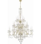 Crystorama - Traditional Crystal 45" Chandelier by Crystorama - Image 5