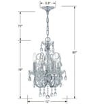 Crystorama - Imperial 12" Mini Chandelier by Crystorama - Image 2