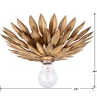 Crystorama - 500-GA - Broche 11" Wall Sconce by Crystorama - Image 3