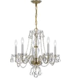 Crystorama - Traditional Crystal 21" Chandelier by Crystorama