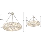 Crystorama - 525-SA_CEILING - Palla 24" Semi-Flush Mount by Crystorama - Image 4
