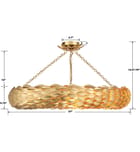 Crystorama - Broche 33.5" Semi Flush by Crystorama - Image 3