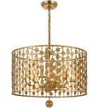 Crystorama - 546-GA - Layla 23.75" Chandelier by Crystorama