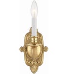 Crystorama - 641-PB - Cast Brass Wall Mount 9.75" Wall Sconce by Crystorama
