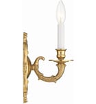 Crystorama - 641-PB - Cast Brass Wall Mount 9.75" Wall Sconce by Crystorama - Image 3