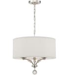 Crystorama - 8005-PN - Mirage 18" Pendant by Crystorama