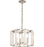 Crystorama - 8854-PN - Carson 16" Mini Chandelier by Crystorama
