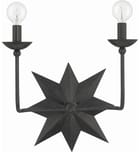 Crystorama - 9232-BK - Astro 15.25" Wall Sconce by Crystorama - Image 4