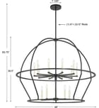Crystorama - Abbott 48" Chandelier by Crystorama - Image 8