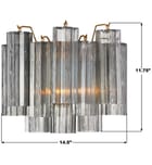 Crystorama - Addis 14.5" Wall Sconce by Crystorama - Image 7