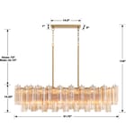 Crystorama - Addis 51.75" Chandelier by Crystorama - Image 3