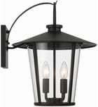 Crystorama - AND-9202-CL-MK - Andover 17.25" Outdoor Wall Sconce by Crystorama - Image 2