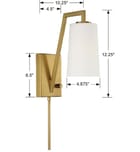 Crystorama - Avon 12.25" Wall Sconce by Crystorama - Image 3