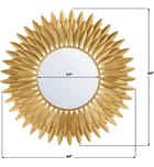 Crystorama - Broche 24" Mirror by Crystorama - Image 2
