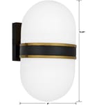 Crystorama - CAP-8504-MK-TG - Capsule 13.25" Outdoor Wall Sconce by Crystorama - Image 2
