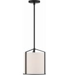 Crystorama - CAR-9201-BK - Carlyn 10" Pendant by Crystorama