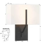 Crystorama - CAR-9202-BK - Carlyn 11" Wall Sconce by Crystorama - Image 5